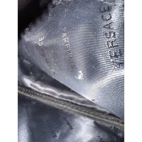 Versace Parfums Blue & Black Toiletry Bag Empty Travel Cosmetic Case - Picture 16 of 16